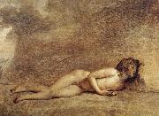 Jacques-Louis  David The Death of Bara oil painting artist